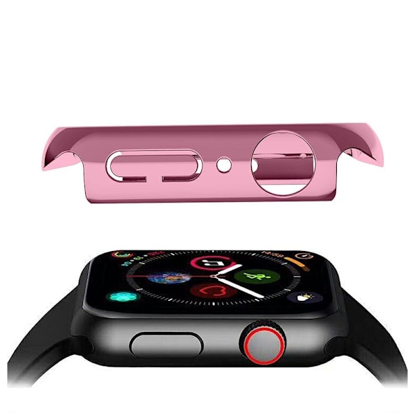 Apple Watch (45 mm) cover med rhinestone-dekor - Lyserød Pink