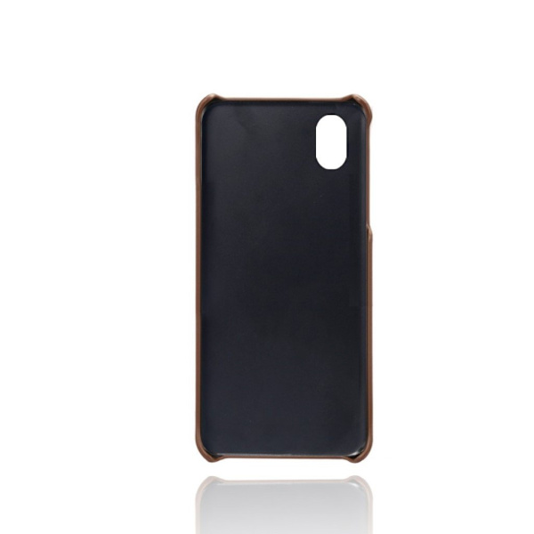 Dual Card Etui Samsung Galaxy M01 Core - Kaffe Brown