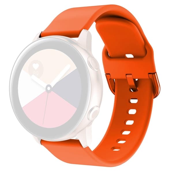 Samsung Galaxy Watch 5 / 4 silikoninen ranneke - Oranssi Orange