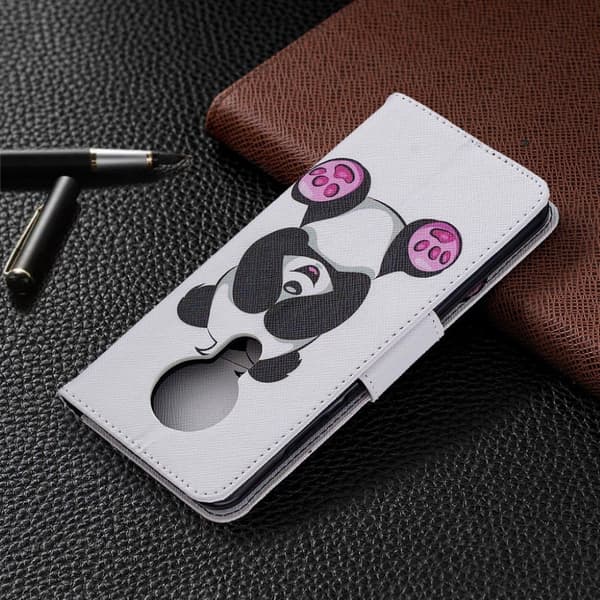 Wonderland Nokia 5.3 flip-etui - Søt Panda Multicolor