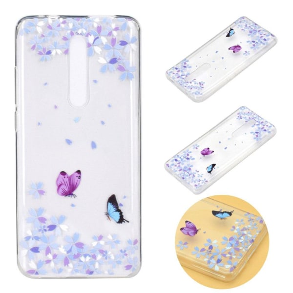 Butterfly läder Xiaomi Redmi K30 Pro / Xiaomi Poco X2 fodral - Flerfärgad multifärg