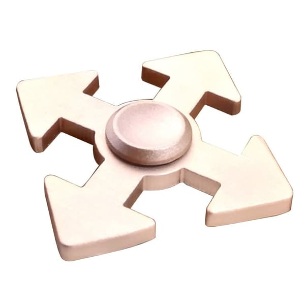 Fidget Hand Spinner i pildesign - Rødguld Pink