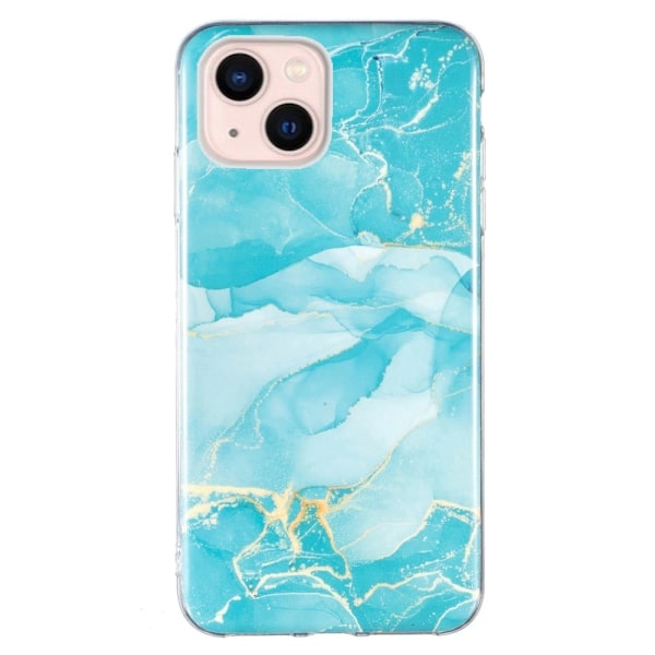 Marmor etui til iPhone 14 - Grøn Green