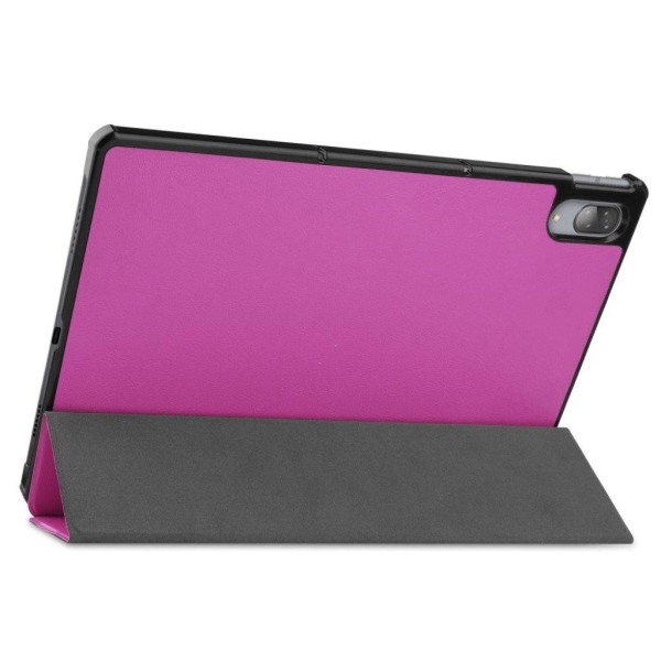 Lenovo Tab P11 Pro tri-fold leather case - Purple Purple