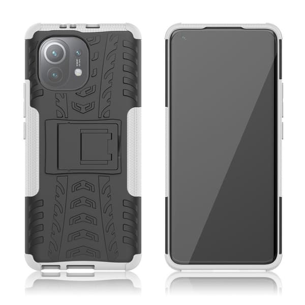 Offroad Xiaomi Mi 11 kotelot - Hopea Silver grey