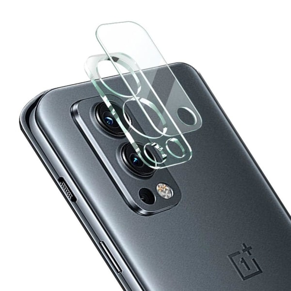 IMAK OnePlus Nord 2 5G hærdet glasfilm til kameralinse + linsedæksel Transparent