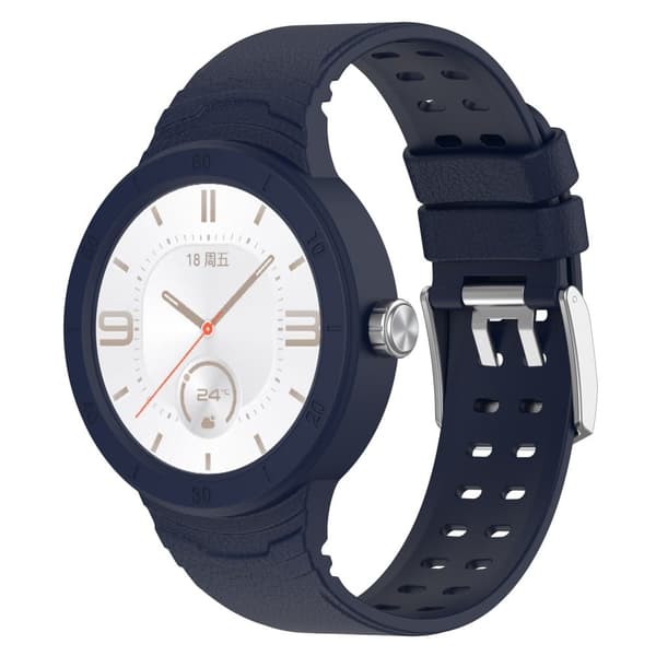 Huawei Watch GT Cyber silikone urrem - Mørkeblå Blue