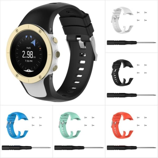 Suunto Spartan Trainer Wrist HR silikone Urrem - Sort Black