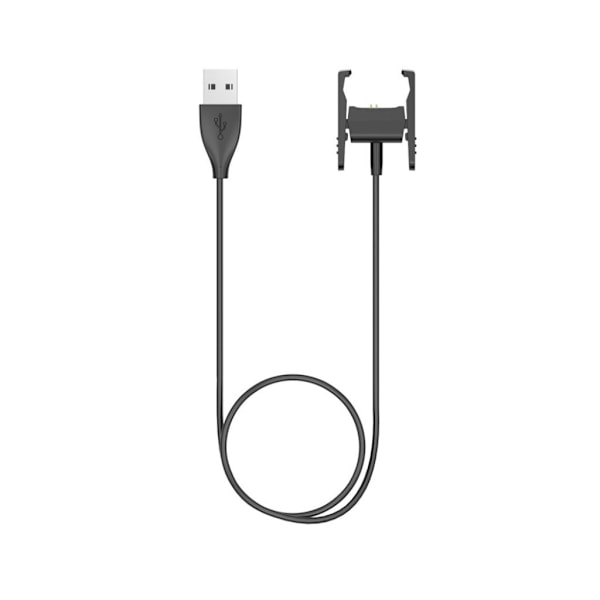 Fitbit Charge 2 laadukas USB latauskaapeli - Musta Black