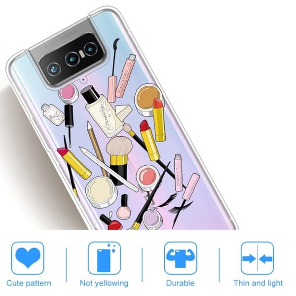 Deco Asus Zenfone 7 Pro cover - Flerfarvet Multicolor