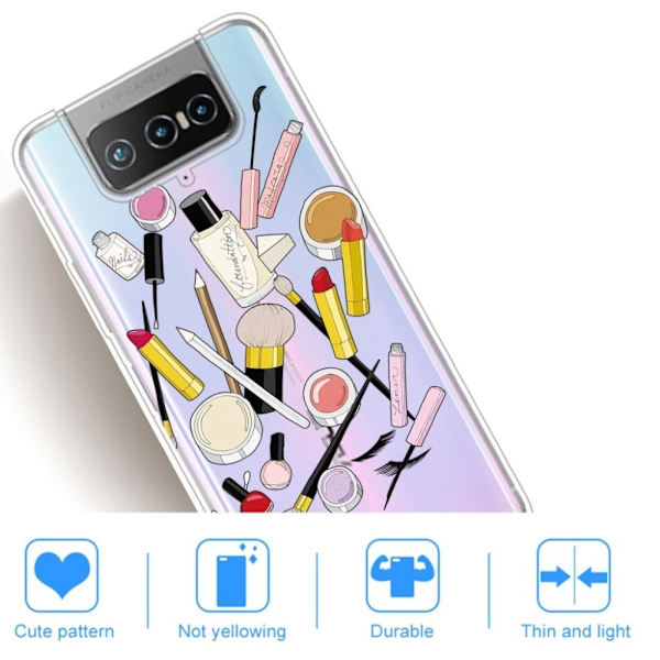 Deco Asus Zenfone 7 Pro kotelot - Meikki Multicolor