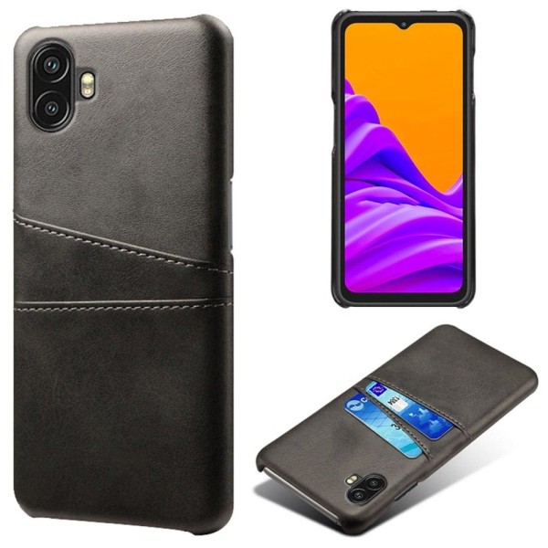 Dual Card case - Samsung Galaxy Xcover 2 Pro - Black Black