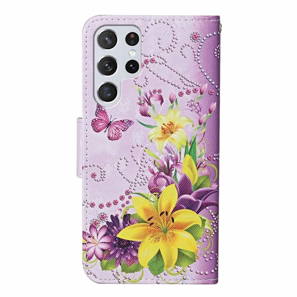 Wonderland Samsung Galaxy S23 Ultra fodral -Rosa Rosa