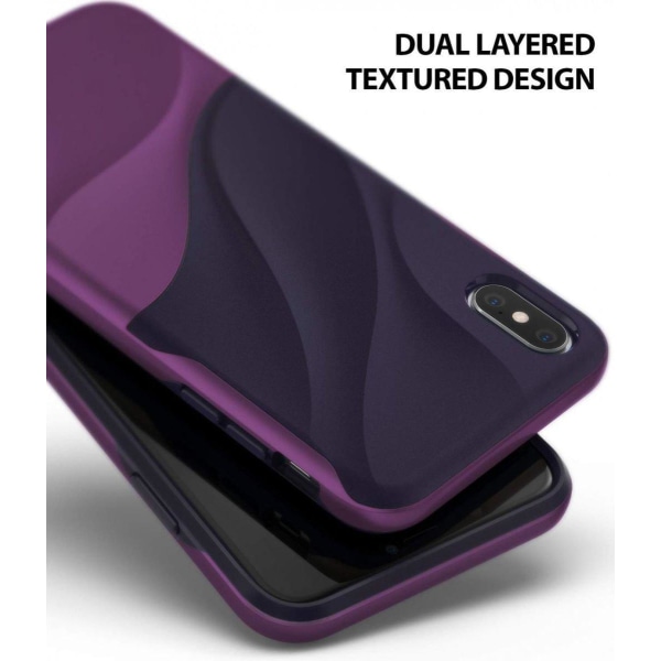 Ringke WAVE for iPhone XS Max - Metallic Purple Purple