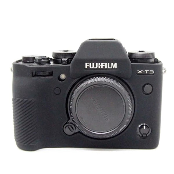 Fujifilm X-T3 silicone cover - Black Svart
