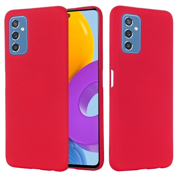 Matte Liquid Samsung Galaxy M52 5G silikone cover - Rød Red
