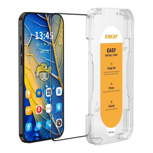 Holdbart og slagresistent Google Pixel 8 Pro beskyttelsesglas Transparent