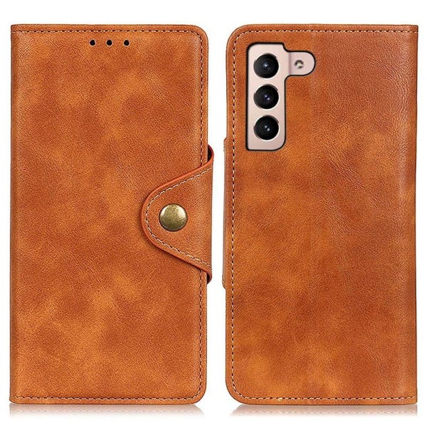 Alpha Samsung Galaxy S23 Flip Etui - Brun Brown