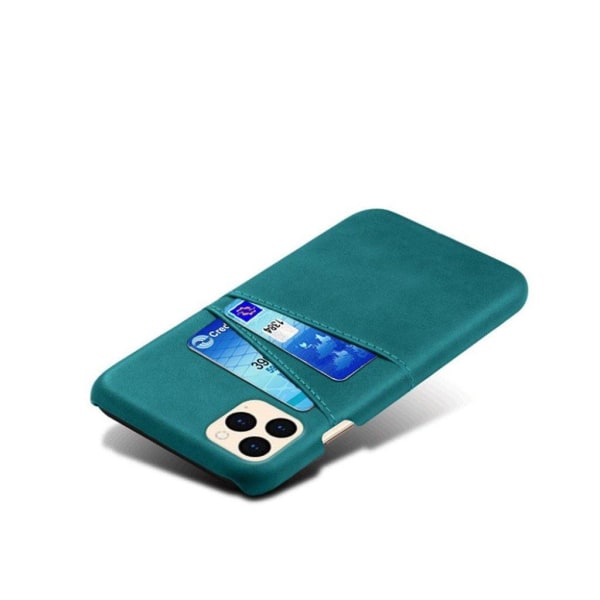 Dual Card iPhone 12 Pro / iPhone 12 kotelot - Syaani Green