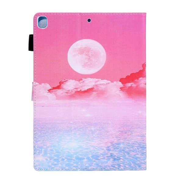 iPad 10.2 (2020) / Air (2019) Mønster Lær Etui - Afterglow Pink