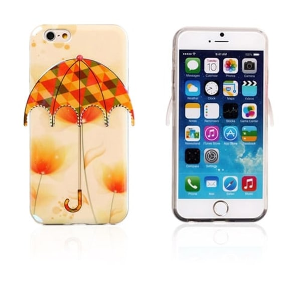 3D Umbrella (Kukat & Kolmiot) iPhone 6 Suojakuori Multicolor
