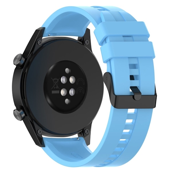 22 mm universal klockarmband i silikon - Himmelsblå Blå