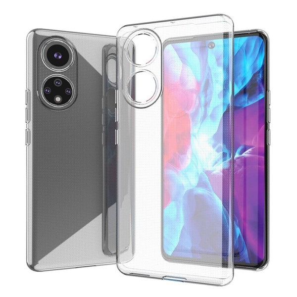 Ultrasmalt transparent fodral för Honor 50 Transparent