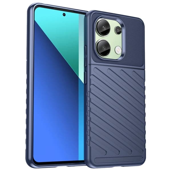 Thunder Xiaomi Redmi Note 13 4G deksel - Blå Blue