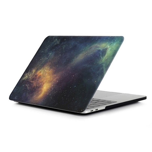 Skyddsfodral med mönstertryck för MacBook Pro 15 Touchbar - Stjärnklar Himmel / Blå multifärg