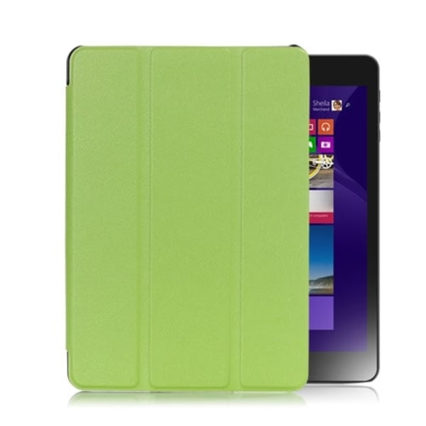 Garf Lenovo Miix 3-830 8.0  Foldbar Læder Etui  - Grøn Green