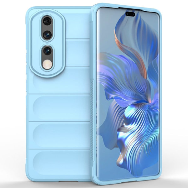 Blødt grebsformet cover til Honor 90 Pro - Blå Blue