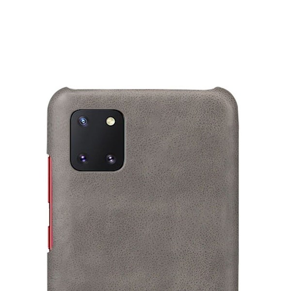 Prestige kuoret - Samsung Galaxy Note 10 Lite - Harmaa Silver grey
