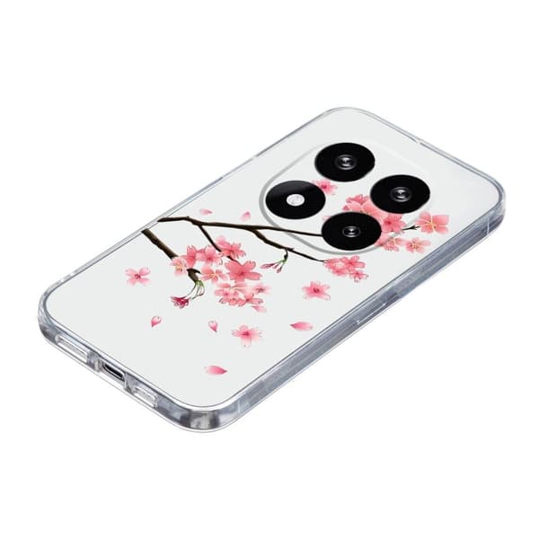 Vibe Xiaomi Redmi Note 14 Pro 5G -kansi - Luumun Kukka Pink