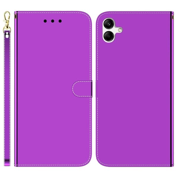 Mirror Samsung Galaxy A04 Läppäkotelo - Violetti Purple