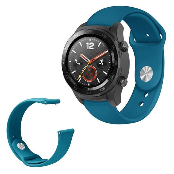 Huawei Watch GT / Magic elegant silikoneurrem - Cyan Green
