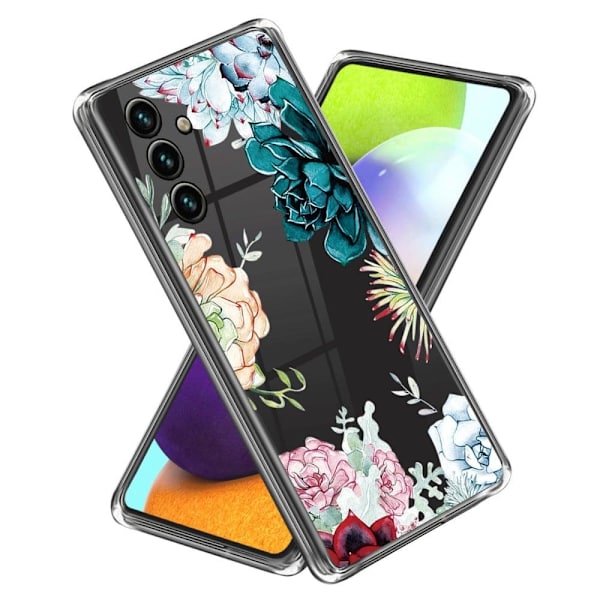 Deco Samsung Galaxy A34 5G skal - Suckulent Växt multifärg