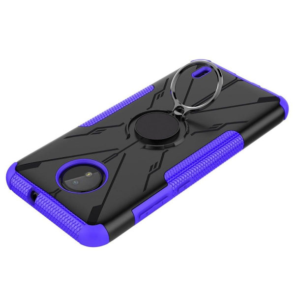 Magneettilevyllä varustettu potkulaudan suojus Nokia C10 / C20 - Violetti Purple