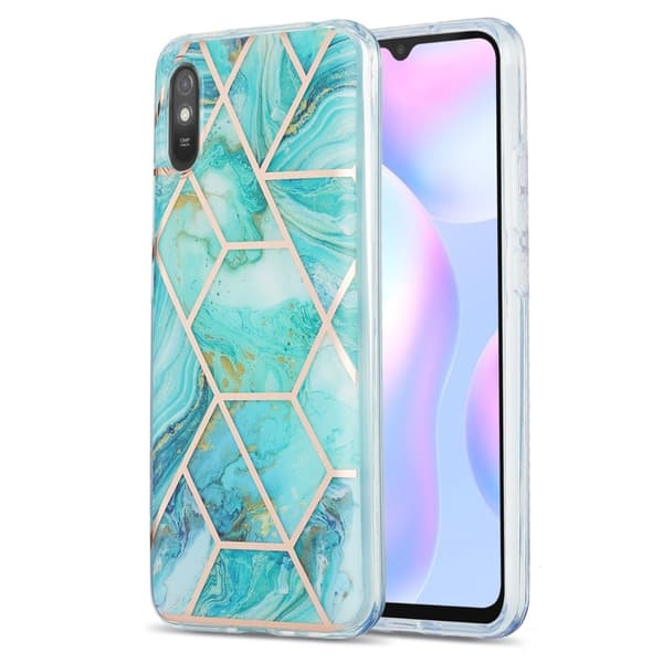 Marble Xiaomi Redmi 9A Suojakotelo - Vihreä Green