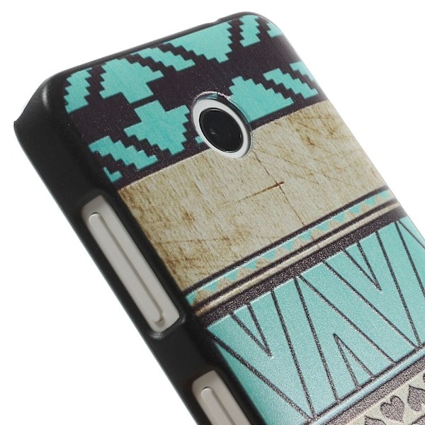 Persson Nokia Lumia 630/635 Kuori - Geometriset Hahmot Ja Maisema Multicolor