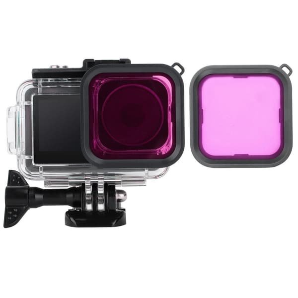 DJI Osmo Action 3 kamera objektivfilter - Magenta Purple