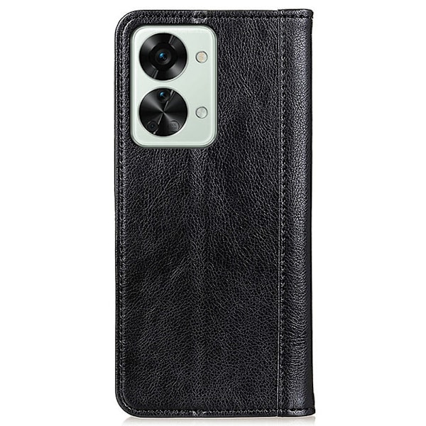 Aito nahkakotelo magneettisuljuksella OnePlus Nord 2T - Musta Black