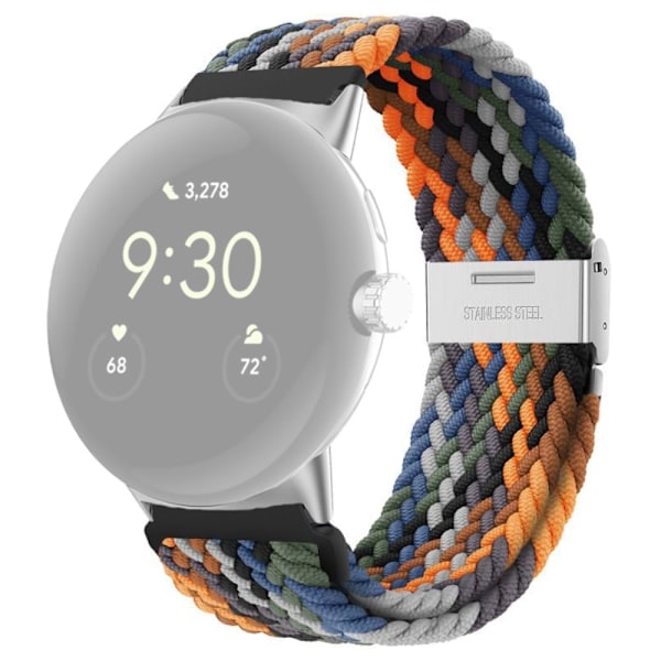 Nylonklokkerem til Google Pixel Watch - Flerfarget Multicolor