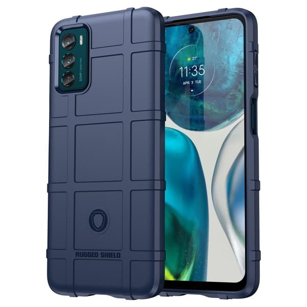 Rugged Shield Motorola Moto G42 skal - Blå Blå