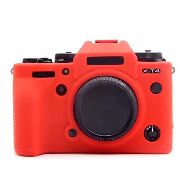 Fujifilm X-T4 silikonisuojus - Punainen Red