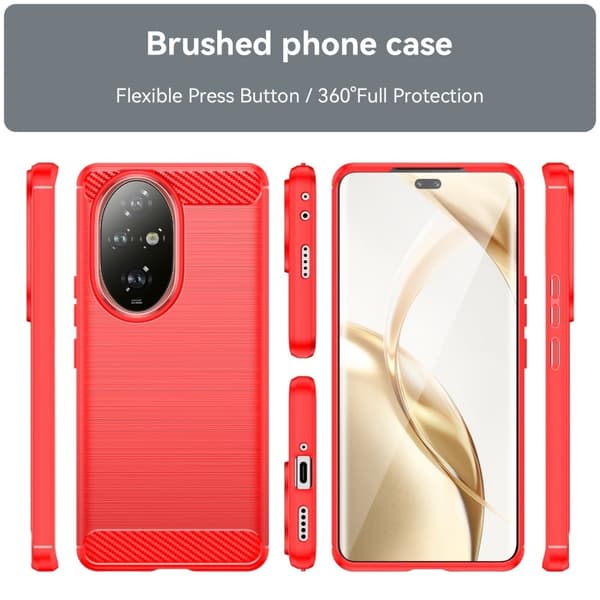 Carbon Flex Honor 200 Pro deksel - Rød Red