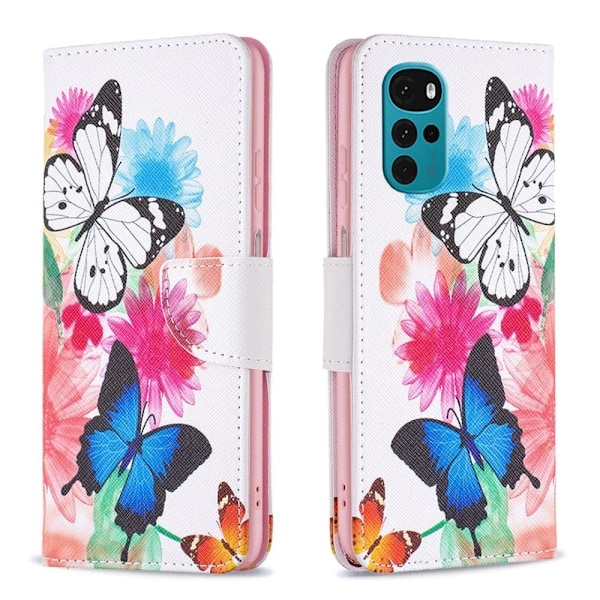 Wonderland Motorola Moto G22 fodral -Flerfärgad multifärg