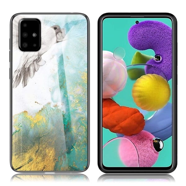 Fantasy Marmor Samsung Galaxy A51 skal - Flygande Duva multifärg