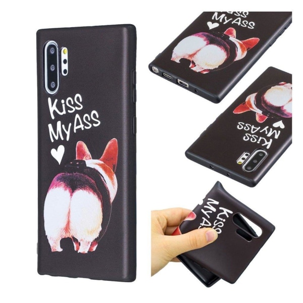 Imagine Samsung Galax Note 10 Pro cover - Kiss My Ass Multicolor