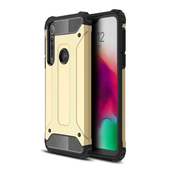 Armour Guard Motorola Moto G8 Play skal - Guld Guld