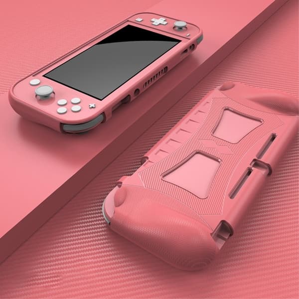 Nintendo Switch Lite enkelt TPU-deksel - Rosa Pink